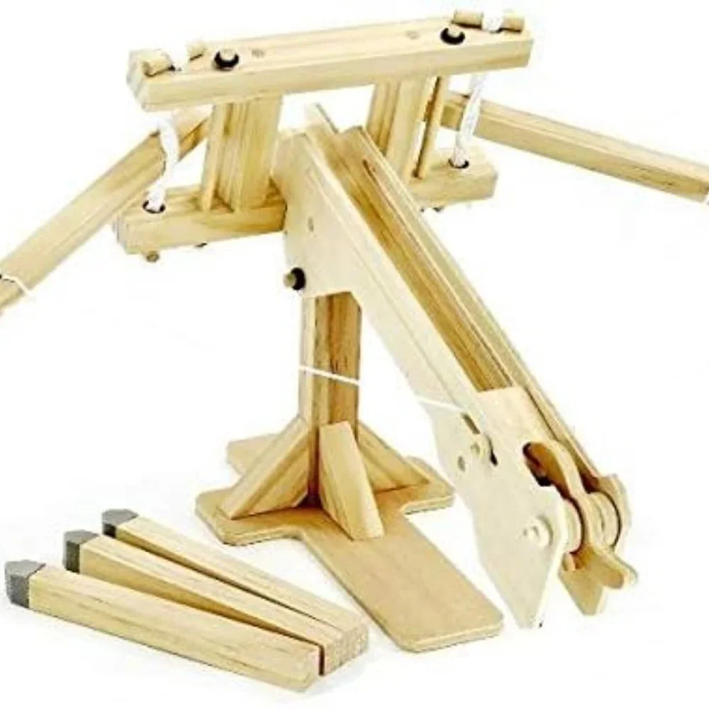 NEW Roman Ballista Model Kit History Pathfinders Wood Launcher Dart craft Kit
